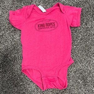 Pink Baby Onesie